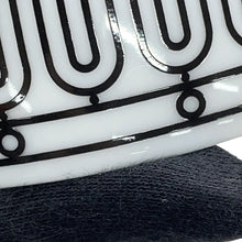 将图像加载到图库查看器中,HERMES Teacup & Saucer H Deco Pair Set White/BlackP037016P Porcelain Size 7.8 cm