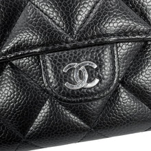 Load image into Gallery viewer, CHANEL Matelasse Classic Long Flap Wallet BlackAP0241 Caviar Leather