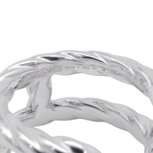 将图像加载到图库查看器中,HERMES Chaine d'Ancre Area 2 TwistRing Size 55/#15 SV925