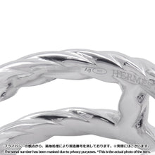 将图像加载到图库查看器中,HERMES Chaine d'Ancre Area 2 TwistRing Size 55/#15 SV925