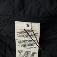 将图像加载到图库查看器中,HERMES Long blouson Size 38 Gray Cashmere55% Polyester45% Leather