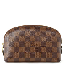 将图像加载到图库查看器中,LOUIS VUITTON Pochette Cosmetic RedN47516 Damier Ebene Canvas Size PM