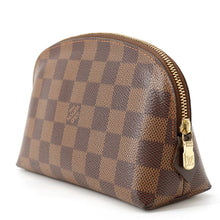 将图像加载到图库查看器中,LOUIS VUITTON Pochette Cosmetic RedN47516 Damier Ebene Canvas Size PM