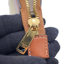 Load image into Gallery viewer, CELINE Triomphe Pouch Beige/Tan Canvas Leather