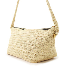 Load image into Gallery viewer, SAINT LAURENT PARIS Le Raffia Shoulder Beige667490 Raffia