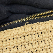 Load image into Gallery viewer, SAINT LAURENT PARIS Le Raffia Shoulder Beige667490 Raffia
