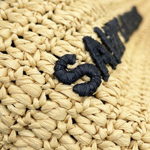 Load image into Gallery viewer, SAINT LAURENT PARIS Le Raffia Shoulder Beige667490 Raffia