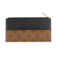 将图像加载到图库查看器中,LOUIS VUITTON Slim purse NoirM80390 Monogram Reverse Canvas