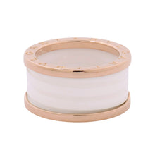 Load image into Gallery viewer, BVLGARI B.Zero1 4-band Ring Size 57/#173720033 K18PG Ceramic