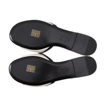 Load image into Gallery viewer, CHANEL CC Logo Mules White/BlackG47260 Lambskin Size 38C