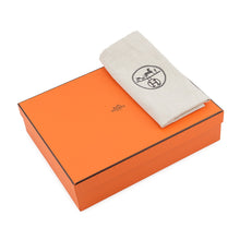 将图像加载到图库查看器中,HERMES Geta Black Chevre Myzore Goatskin