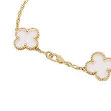 Load image into Gallery viewer, Van Cleef & Arpels Vintage Alhambra 5 Motif BraceletVCARP39D00 18K Yellow Gold