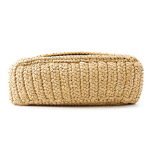 将图像加载到图库查看器中,SAINT LAURENT PARIS Niki ChainShoulder Bag Brown620329 Raffia Leather