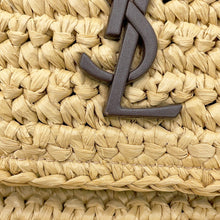 将图像加载到图库查看器中,SAINT LAURENT PARIS Niki ChainShoulder Bag Brown620329 Raffia Leather
