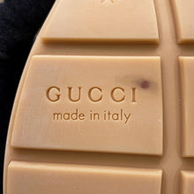 将图像加载到图库查看器中,GUCCI Sneakers RHYTON 25 Ivory663339 Leather Size 13