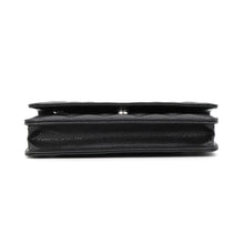 Load image into Gallery viewer, CHANEL Classic Matelasse Chain Shoulder Wallet BlackAP0250 Caviar Leather
