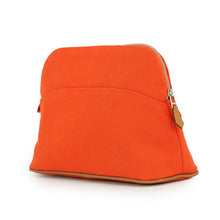Load image into Gallery viewer, HERMES BolidePouch Orange・Feu Cotton100% Size MM