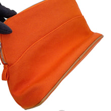 Load image into Gallery viewer, HERMES BolidePouch Orange・Feu Cotton100% Size MM