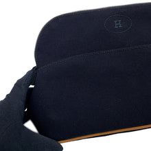 Load image into Gallery viewer, HERMES BolidePouch Black Cotton100% Size MM