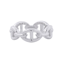 将图像加载到图库查看器中,HERMES Chaine d'Ancre Anchene Ring Size PM/53/#13 SV925
