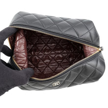 Load image into Gallery viewer, CHANEL Matelasse Zip Pouch BlackAP5038-B10583-C3906 Caviar Leather