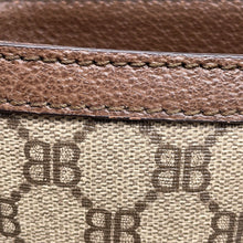 Load image into Gallery viewer, BALENCIAGA GUCCI x BALENCIAGA The Hacker Project Tote Bag Beige/Brown680125 PVC Leather Size Medium