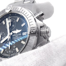 将图像加载到图库查看器中,BREITLING Avenger Chronograph 43 W43mm Stainless Steel Black DialA13385101B1A1