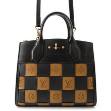 将图像加载到图库查看器中,LOUIS VUITTON City Steamer NoirM53252 Monogram Reverse Canvas Size PM