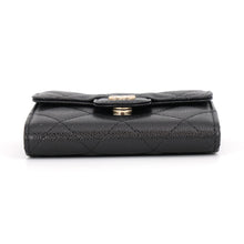 Load image into Gallery viewer, CHANEL Mini Chain Wallet Card Holder BlackAP0238-B10583-C3906 Caviar Leather