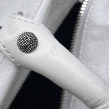 Load image into Gallery viewer, BALENCIAGA Neo Cagoule 2way Bag White700940 Arena Lambskin Size XS