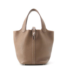 将图像加载到图库查看器中,HERMES Picotin Lock Etoupe Taurillon Clemence Size PM