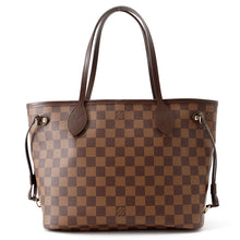 将图像加载到图库查看器中,LOUIS VUITTON Neverfull RedN41359 Damier Ebene Canvas Size PM