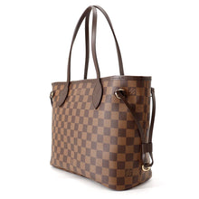 将图像加载到图库查看器中,LOUIS VUITTON Neverfull RedN41359 Damier Ebene Canvas Size PM