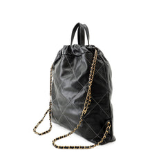 将图像加载到图库查看器中,CHANEL CHANEL22 Backpack BlackAS3313 Shiny Calf Leather Size Large