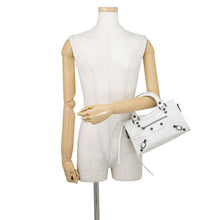 Load image into Gallery viewer, BALENCIAGA City 2WAY Handbag White806395 Arena Lambskin