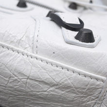 Load image into Gallery viewer, BALENCIAGA City 2WAY Handbag White806395 Arena Lambskin