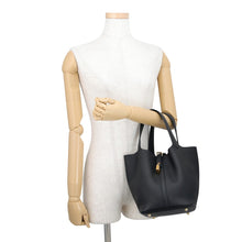 Load image into Gallery viewer, HERMES Picotin Lock Black Taurillon Clemence Size MM