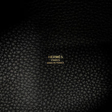 Load image into Gallery viewer, HERMES Picotin Lock Black Taurillon Clemence Size MM