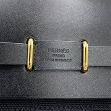 将图像加载到图库查看器中,HERMES Herbag zip Black Toile Military Vache Hunter Leather Size Mini