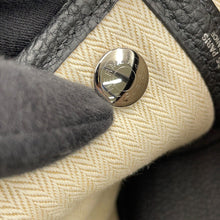 Load image into Gallery viewer, HERMES Neo Garden Black Negonda Leather Size 23