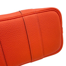 将图像加载到图库查看器中,HERMES Neo Garden Ecru/Capucines Toile H Negonda Leather Size 23
