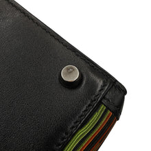 Load image into Gallery viewer, HERMES Kelly Sellier Black/Orange/Green Vibrato Gulliver Size 28