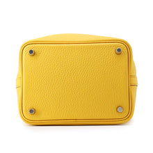 将图像加载到图库查看器中,HERMES Picotin Lock Jaune Ambre Taurillon Clemence Size PM