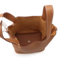 将图像加载到图库查看器中,HERMES Picotin Lock Gold Taurillon Clemence Size PM