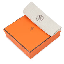 将图像加载到图库查看器中,HERMES Rider Belt Size 90 Caban/White Epsom