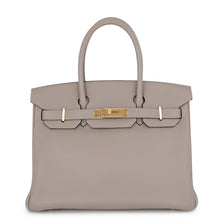 Load image into Gallery viewer, HERMES Birkin Gris Asphalt Togo Leather Size 30