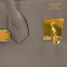 Load image into Gallery viewer, HERMES Birkin Gris Asphalt Togo Leather Size 30