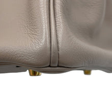 将图像加载到图库查看器中,HERMES Birkin Gris Asphalt Taurillon Nobillo Size 30