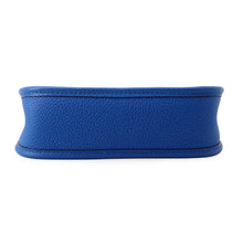 Load image into Gallery viewer, HERMES Evelyne Long Blue france Taurillon Clemence Size TPM