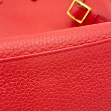 将图像加载到图库查看器中,HERMES Kelly Ad Rouge Pivoine Togo Leather Size PM